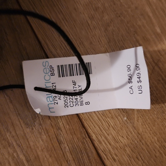 NWT Maurice's Sz 8 Wedge Sandal - Picture 5 of 5